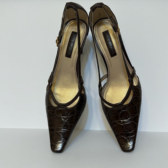 Unisa Amalia Cotamo Shoes, Brown Pre-owned, Size 7B - Picture 1 of 6